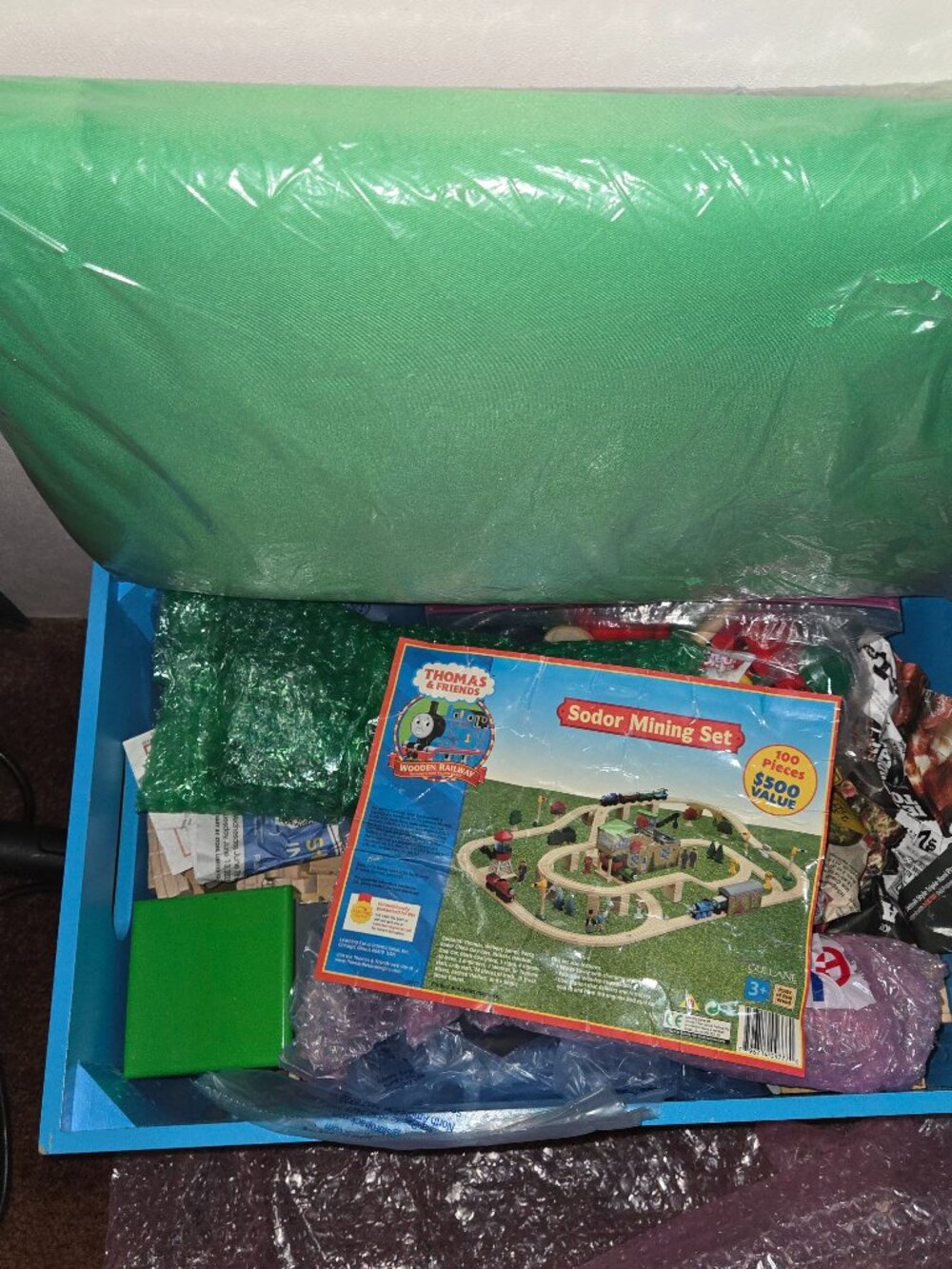 2001 Thomas & Friends Wooden railway Sodor mining company set